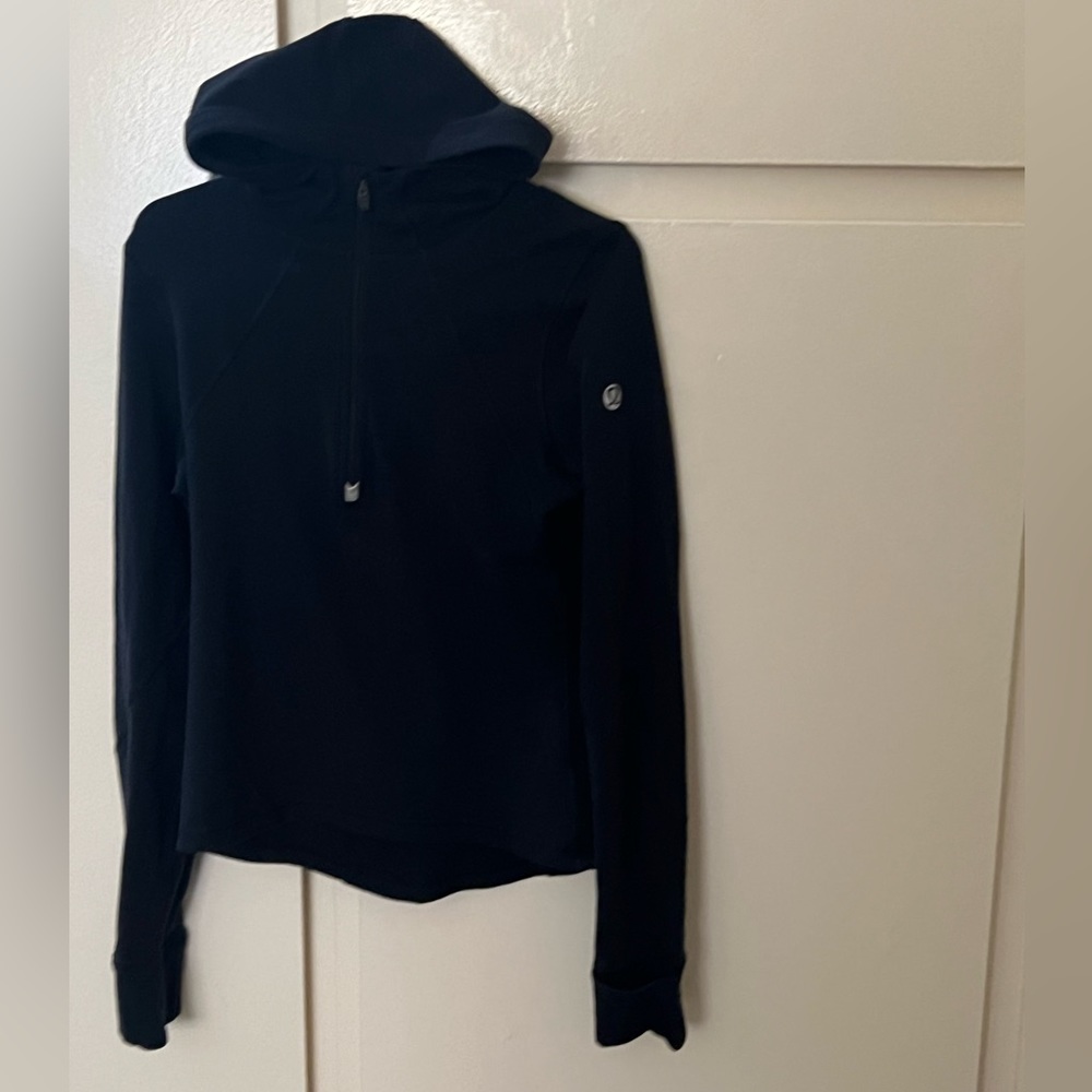 Lululemon Athletica Black Jackets & Coats | Lululemon Fitted Zip Up/ Size 4